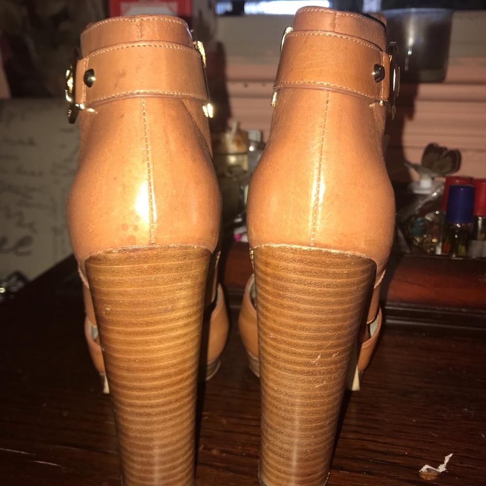 Peep-Toe Bootie - image 5